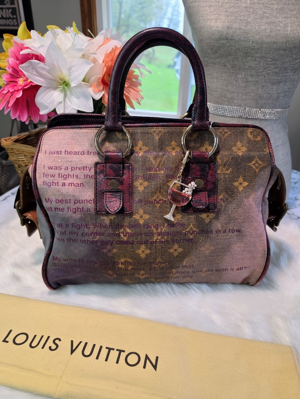 Louis Vuitton Limited Edition Graduate Jokes Satchel - Picture 2 of 15